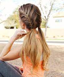 Get Busy 40 Sporty Hairstyles For Workout Sporty Hairstyles Two Ponytail Hairstyles Braids For Long Hair
