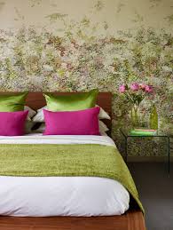 Un papier peint tête de lit permet d'encadrer et de struturer votre lit tout en le rendant plus cosy. Phototheque 50 Papiers Peints Habillent Les Tetes De Lit