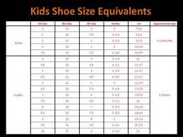 77 Competent Size Chart For Shoes Toddler