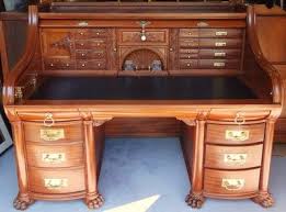 1852 Wells Fargo Roll Top Mahogany Desk Mahogany Desk Desk Antique Desk