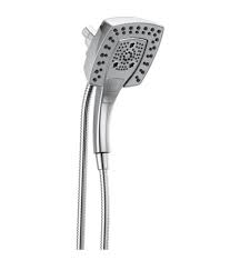 Maybe you would like to learn more about one of these? Delta 58474 Bl25 Universal Showering 5 3 4 Wall Mount 2 5 Gpm In2ition Multi Function Two In One Shower Head With H2okinetic Technology With Finish Matte Black