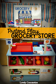 Easily Create A Pretend Grocery Store In Your Classroom Lovely Commotion Dramatic Play Preschool Play Grocery Store Grocery Store Dramatic Play