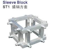 Aluminum Truss Tower Pillar Column Teel Base for Sale Lifting Support Tower  Truss, Top Pulley/ Sleeve Block/ Steel Base/ Long Outriggle