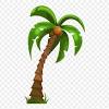 Coconut tree cartoon clipart illustration plant tree. 1