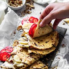 Besten Veganen Crepes Ohne Ei Zuckerfrei Ve Eat Cook Bake