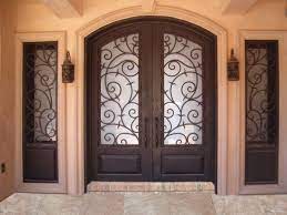 No worries, if you have an older door with 5 inch backset we can help you out. Wrought Iron Doors Kings Building Material