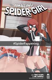 Spiderman xxx y Spider Girld Follando Comic Marvel