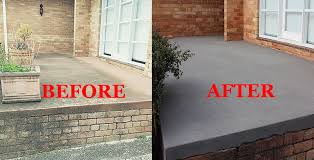 This is also a thick film coating. Concrete Driveway Resurfacing Concrete Solutions Melbourne