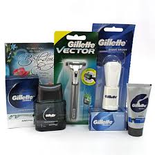 Gratitude - Gillette Series Shave Gel, Gillette Vector Razor, Gillette  Shave Brush, Gillette Series After Shave Splash and Card