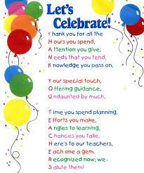 Teacher appreciation is in the air! Teacher Appreciation Week 2016 May 2016 Teacher Appreciation Luncheon Teacher Appreciation Quotes Teacher Poems