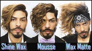 Hair Products Their Uses How To Use Wax Mousse Gel Hairspray Hair Wax For Men Hair Mousse For Men Hair Wax