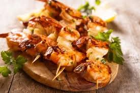 Recette Brochettes De Crevettes Marinees Supertoinette Recette Brochette Crevette Crevettes Marinees Recettes De Cuisine
