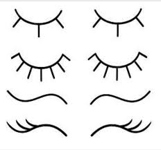 Ojitos Eye Lash Svg Unicorn Crafts Unicorn Eyes