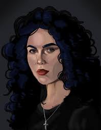 Finally got around to making a portrait of Anita herself!