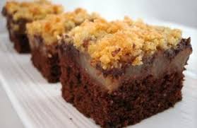 Recette Carres Moelleux Choco Poires Et Ganache Crumble Aux Amandes 750g Recette Poire Au Chocolat Moelleux Alimentation