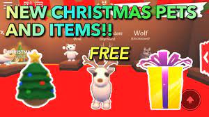 Worldwide ultra fast shipping 🎅🎄⛄. How To Get Free Christmas Pets And Eggs In Adopt Me New Update Roblox Youtube