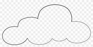 Printable cute/kawaii clouds doodle coloring page for kids and adults. Free Cloud Outline Clipart Cloud Coloring Pages Png Download 7055 Pikpng