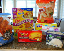 Gambar Variety of frozen food