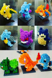 Pokemon Nanoblocks Lego Pokemon Lego Amazing Lego Creations