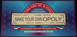 You will also need to make: Make Your Own Opoly Board Game Boardgamegeek