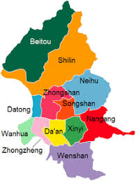 This is a list of townships/cities and districts in taiwan in statistical order. Taipeh Wikipedia