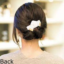 学校行事のヘアアレンジのマンネリ打破に 人気ヘアアクセショップ直伝 簡単まとめ髪 美st online 美しい40代 50代のための美容情報サイト 簡単 まとめ髪 ヘアアレンジ ヘア