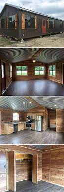 The Blue Water By Portable Buildings Of Brenham 828 Sq Ft Metal Building Homes Tiny House Cabin Building A House