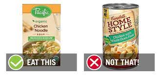 Losing weight can be a matter of straightforward math: 14 Best Healthy Canned Soup Brands For Weight Loss Eat This Not That