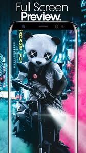 Kung fu panda digital wallpaper, representation, no people, human representation. Neon Panda Boy Hd Wallpaper For Android Apk Download