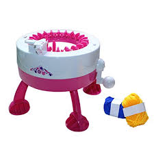Full, free pattern can be found at loomknit.com knitting loom used: Magideal Girls Knitting Loom Machine Weaver Toy Playset Hand Crank Yarn Crafts Maker Buy Online In Grenada At Grenada Desertcart Com Productid 49974063