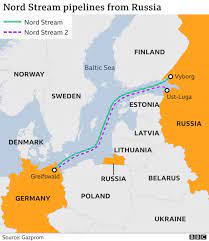 Nord stream ist eine erdgaspipeline durch die ostsee. Ukraine Crisis Nord Stream 2 Pipeline Could Be Axed Us Warns Bbc News