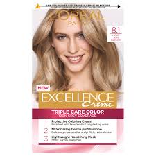 We show you how to hide your grays and return your not every permanent dye offers 100% gray coverage. Buy Excellence Creme 8 1 Ash Blonde 100 Grey Coverage 1 Pack By L Oreal Paris Online Priceline