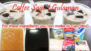 Coffee Jelly Recipe With Costing Coffee Sago At Gulaman Business Idea Coffee Jelly Jelly Recipes Sago Recipes