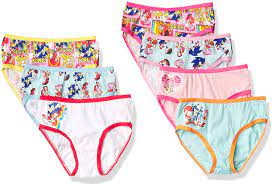 Amazon.com: Sonic The Hedgehog Girls' 7-Pack 100% Cotton Underwear  Available in Sizes 4, 6, and 8, SonicGirls7pk: Clothing, Shoes & Jewelry