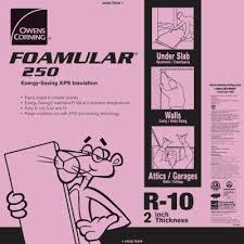 foamular 250 2 in x 48 in x 8 ft r 10 scored squared edge insulation sheathing