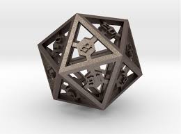 D20 Epoxy Dice By Julienbol On Shapeways Jewelry Advice Amazing Jewelry Shapeways