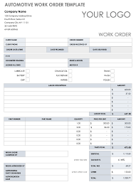We can name it job requirement form for building maintenance. 15 Free Work Order Templates Smartsheet