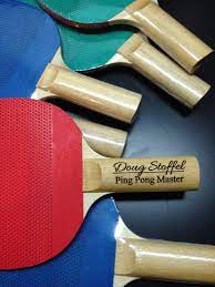 custom engraved ping pong paddle free shipping