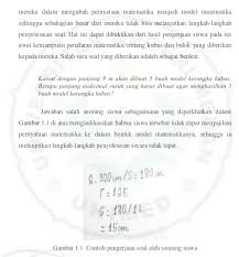 Contoh soal open ended matematika smp kelas 8. Contoh Soal Penalaran Matematika Smp Kelas 8