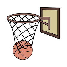Cartoon basketball hoop a red, cartoon basketball hoop on a red and white backboard viewed from below as a basketball whizzes towards the basket for a score. How To Draw A Basketball Hoop Really Easy Drawing Tutorial
