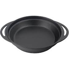 Jim Beam Bbq 9 5 Cast Iron Oval Pan Black Walmart Com In 2020 Jim Beam Cast Iron Frying Pan Cast Iron Frying
