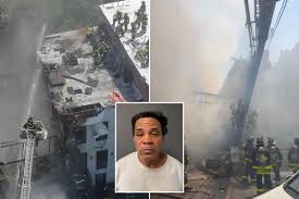 Arsonist, 54, caught on camera torching 3-story NYC apartment building in  massive blaze: FDNY