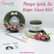 Kapi Susu Kiti Kit Icerigi 1 Adet Tercih Edilen Renkte Spagetti Yarn Penye Iplik 10 Numara Tunus Tig Plastik Halka Susle Urunler Renkler Cicek