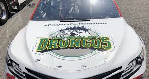 For the first time in nascar history, two international series, the nascar whelen euro series and the nascar pinty's series run in canada, will exchange two drivers for the european guest racer will drive a spectra premium team car on the famous canadian gp3r street course on august 12th. Canadian Nascar Driver D J Kennington Is Honoring Humboldt Broncos This Weekend At Bristol