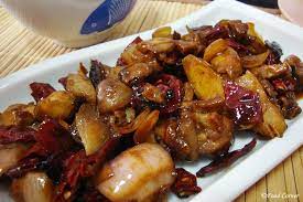 I Adapted This Dry Chilli Chicken Recipe From Chinese Kung Pao Chicken Which Is One Of The Best Singapore Chicken Recipes Chilli Chicken Recipe Chilli Chicken