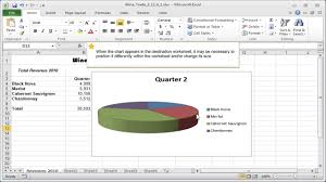 excel edit a chart repositioning and resizing a chart