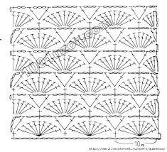 2 double crochet, chain 1, 2 double crochet shell. Como Hacer Una Cartera De Gala Al Crochet Tutorial Diy Crochet Y Dos Agujas Abanicos Crochet Patrones Punto Ganchillo Punto Abanico Crochet