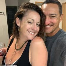 Out of all three of us she looks the most like my father. Celeste Barber Shares A Tribute To Her Hot Husband Api Robin On Their Wedding Anniversary Daily Mail Online
