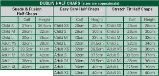 Dublin Easy Care Half Chaps Ii Childs