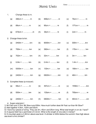 Since answering the questions in the worksheet is just like learning about a matter around and once again, obviously pupils will realize. Metric Units Conversion Worksheet Teaching Resources